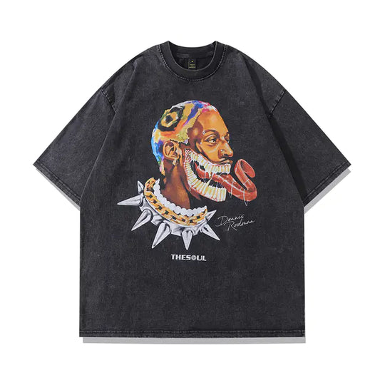 VINTAGE OVERSIZED DENNIS RODMAN PÓLÓ
